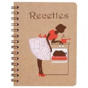 cahier de recette de cuisine