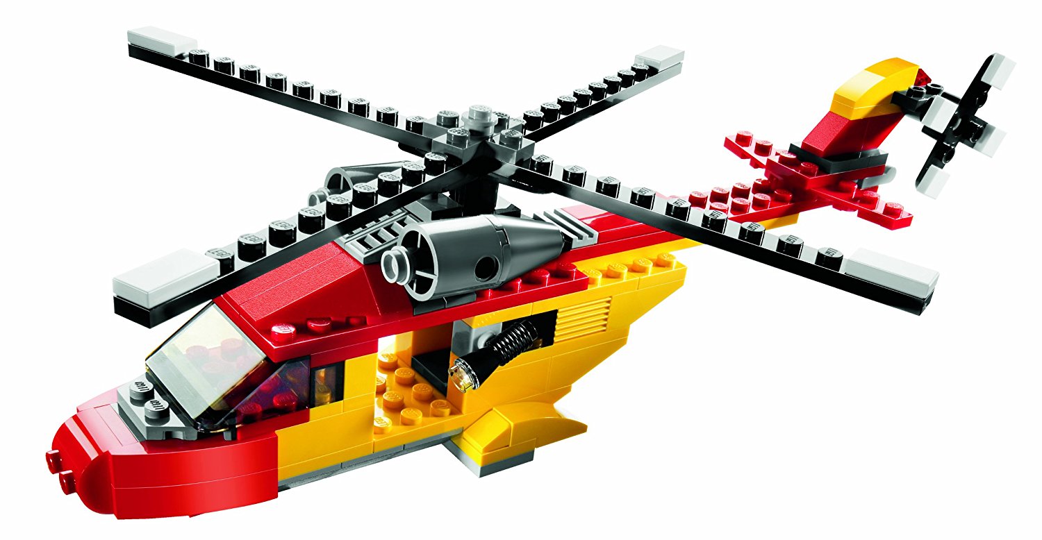 helicoptere lego