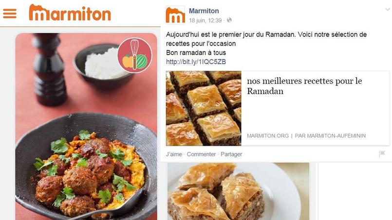 marmiton recette cuisine